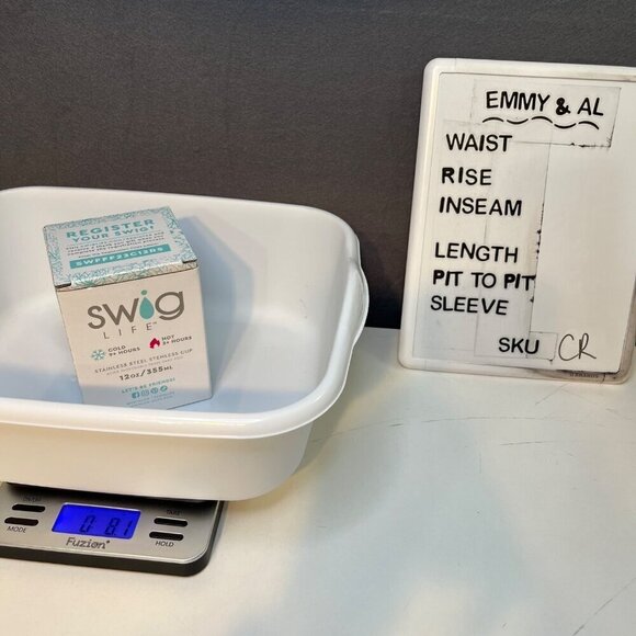 Swig Life Insulated Stemless Wine Cup 12oz Rose Gold with Lid Gift Camping NEW - Picture 8 of 8